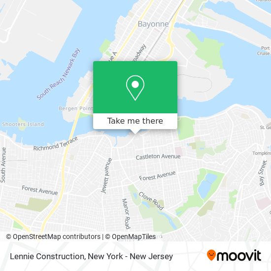 Lennie Construction map