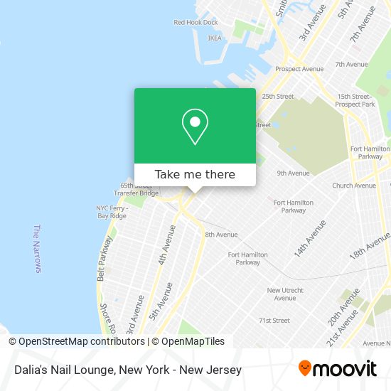 Dalia's Nail Lounge map