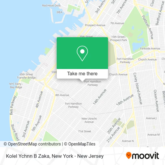 Kolel Ychnn B Zaka map