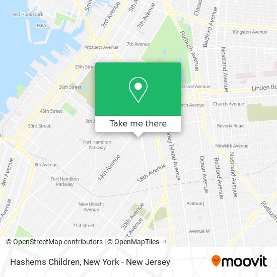 Hashems Children map