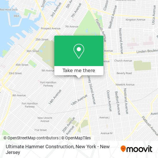 Mapa de Ultimate Hammer Construction