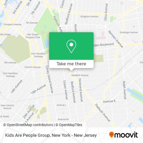 Mapa de Kids Are People Group