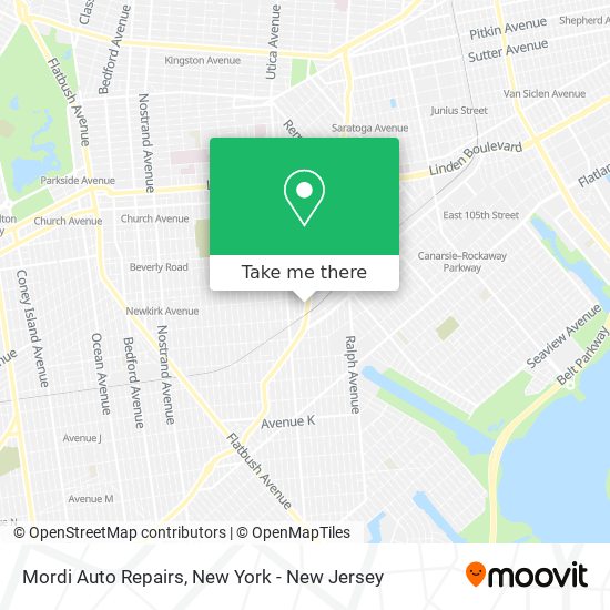 Mapa de Mordi Auto Repairs