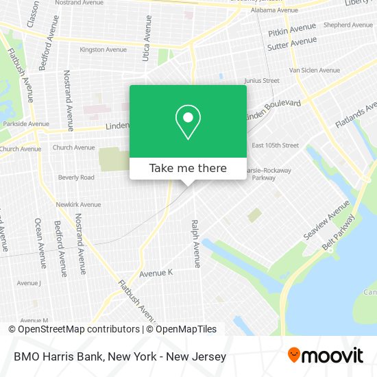 BMO Harris Bank map