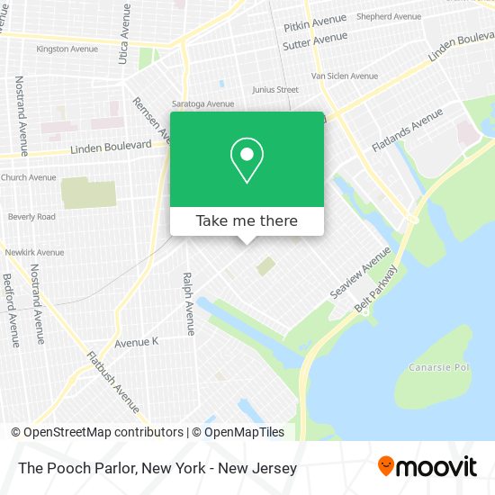 The Pooch Parlor map