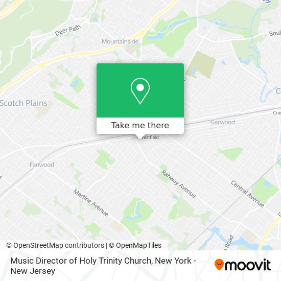 Music Director of Holy Trinity Church map