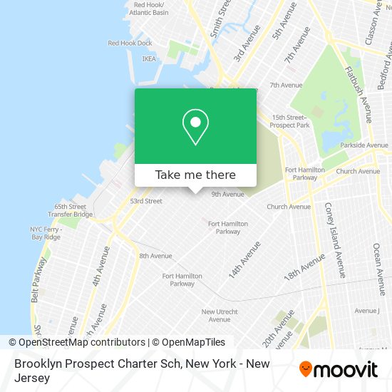 Mapa de Brooklyn Prospect Charter Sch