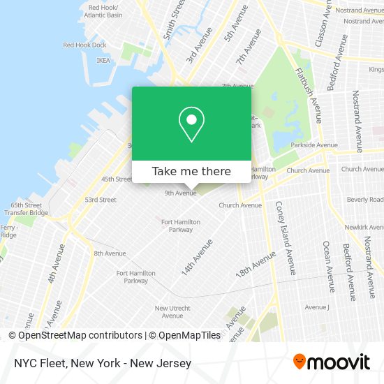 NYC Fleet map