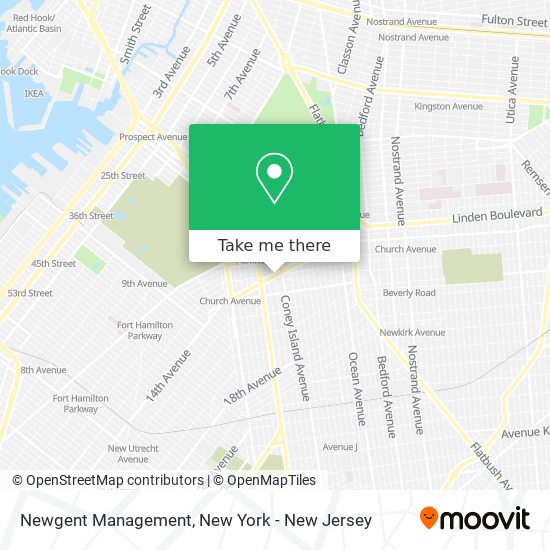 Newgent Management map