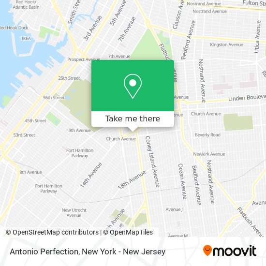 Mapa de Antonio Perfection
