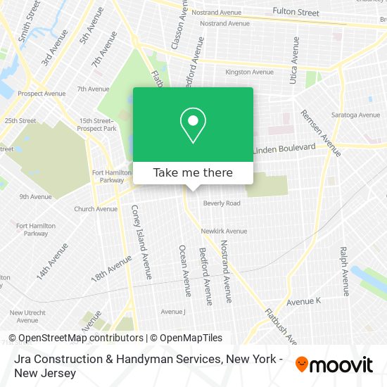 Mapa de Jra Construction & Handyman Services