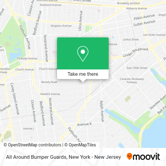All Around Bumper Guards map