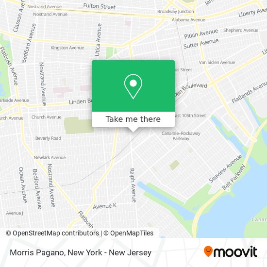 Morris Pagano map