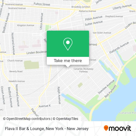 Flava II Bar & Lounge map