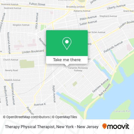 Mapa de Therapy Physical Therapist