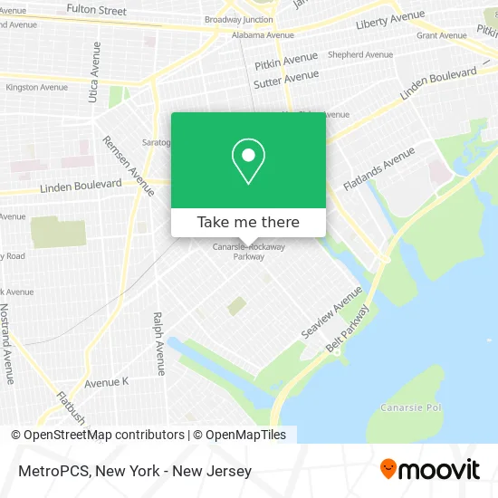 MetroPCS map