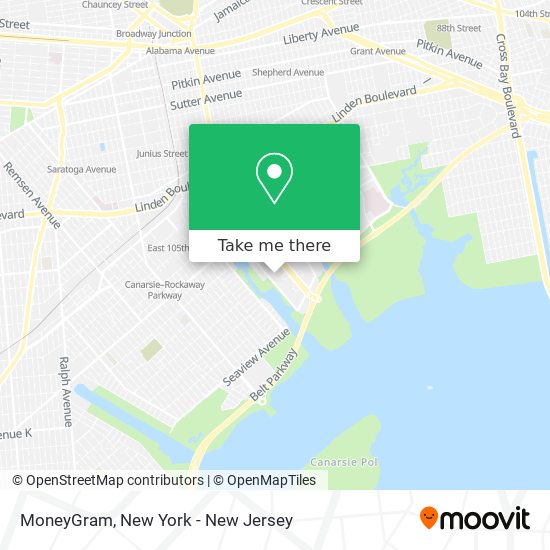 MoneyGram map