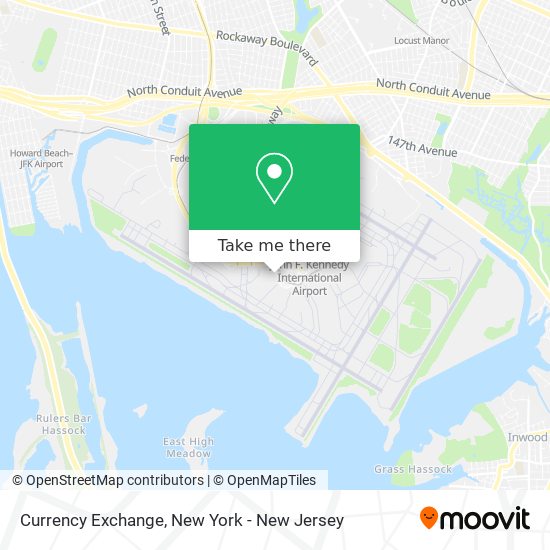 Currency Exchange map