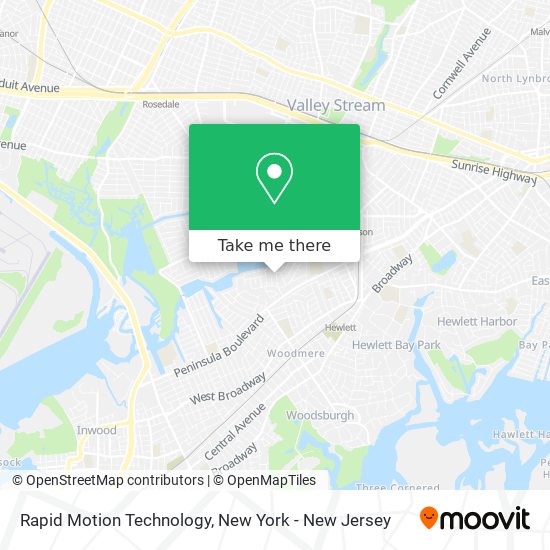 Rapid Motion Technology map