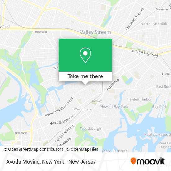 Avoda Moving map