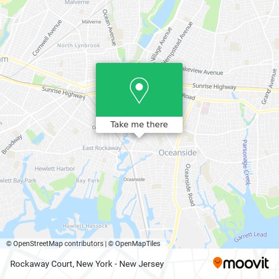 Rockaway Court map