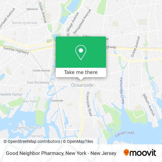 Good Neighbor Pharmacy map