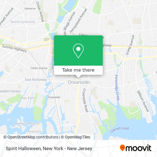 Spirit Halloween map