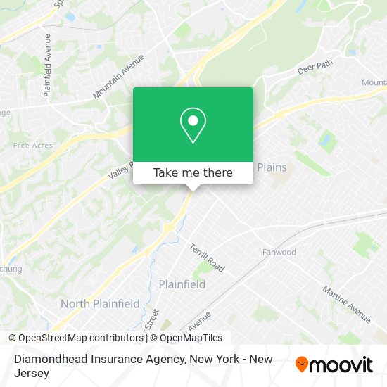 Diamondhead Insurance Agency map