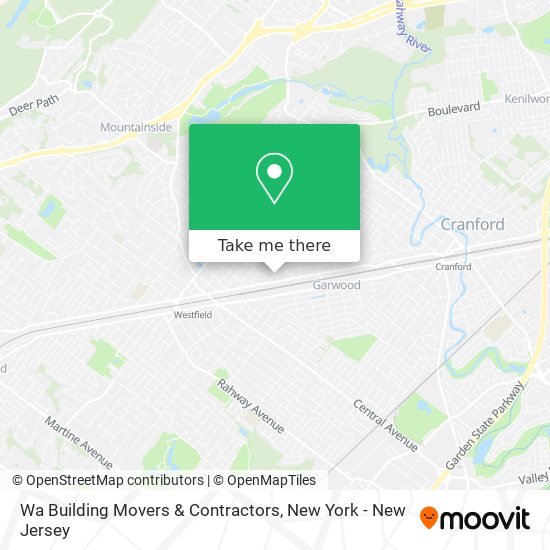 Mapa de Wa Building Movers & Contractors