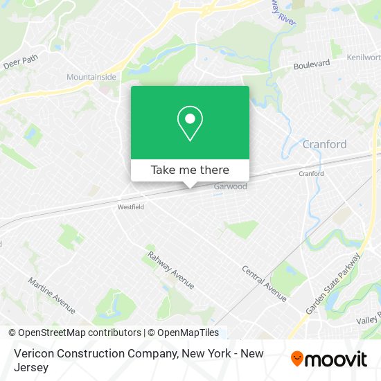 Vericon Construction Company map