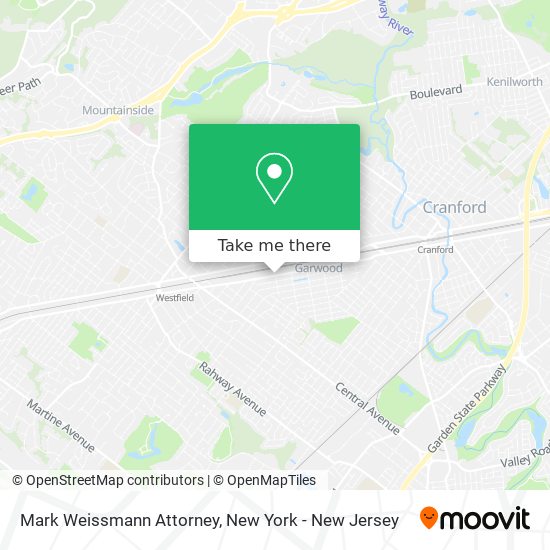 Mapa de Mark Weissmann Attorney