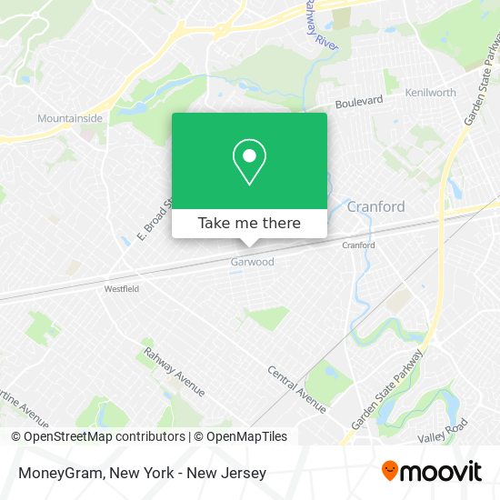 MoneyGram map