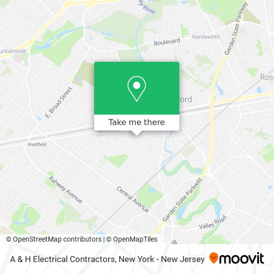 A & H Electrical Contractors map