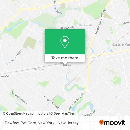 Pawfect Pet Care map