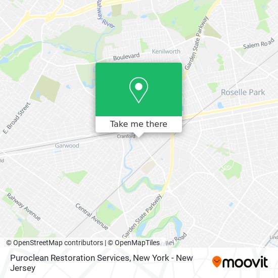 Mapa de Puroclean Restoration Services