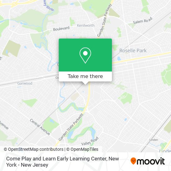 Come Play and Learn Early Learning Center map