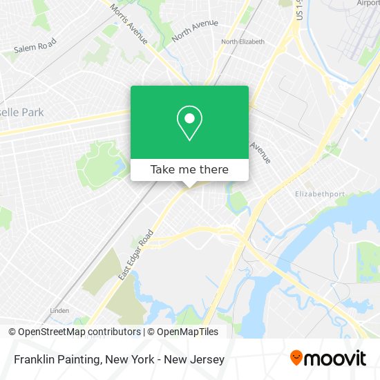 Franklin Painting map