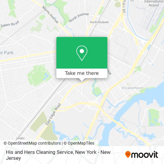 His and Hers Cleaning Service map