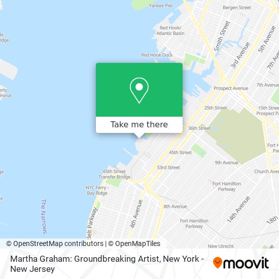 Martha Graham: Groundbreaking Artist map