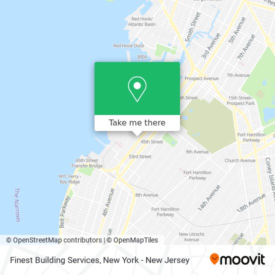 Finest Building Services map