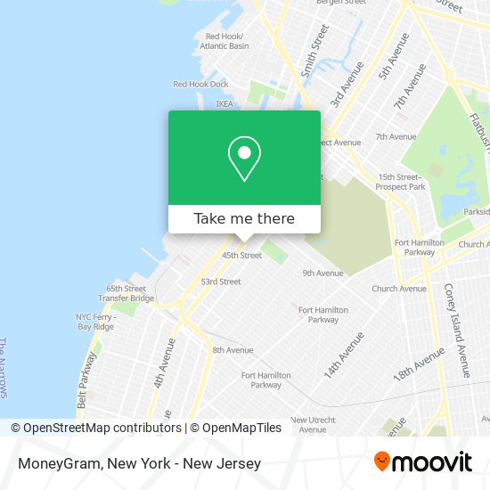 MoneyGram map