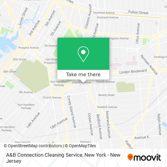 A&B Connection Cleaning Service map