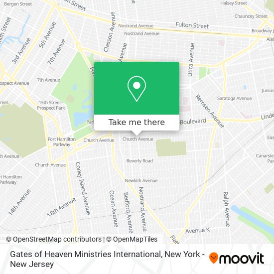 Gates of Heaven Ministries International map