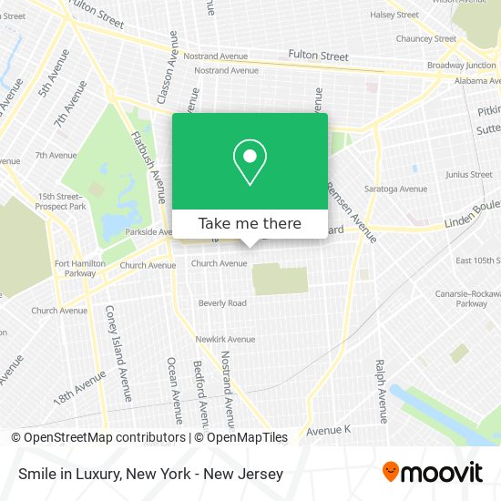 Smile in Luxury map