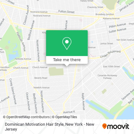 Dominican Motivation Hair Style map