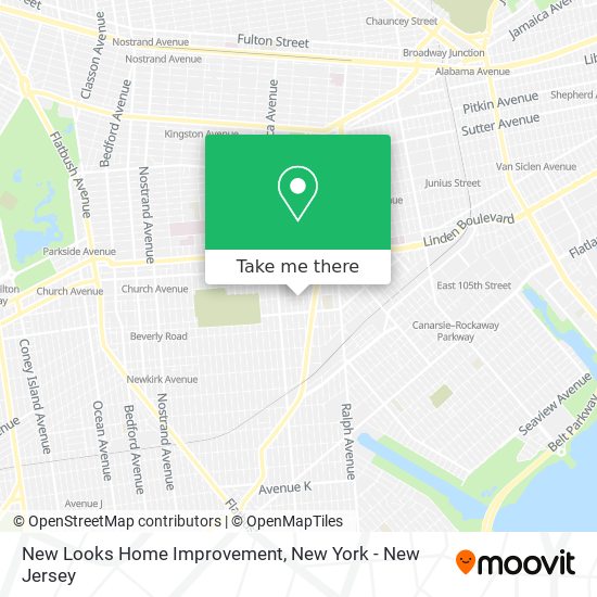 New Looks Home Improvement map