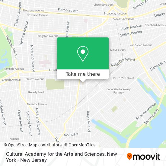 Cultural Academy for the Arts and Sciences map