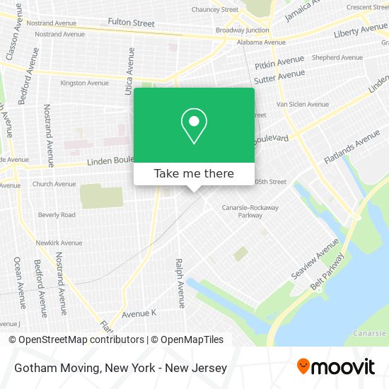 Mapa de Gotham Moving