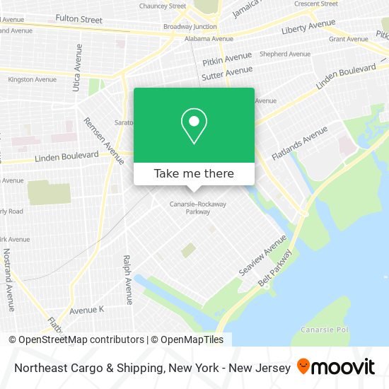 Northeast Cargo & Shipping map