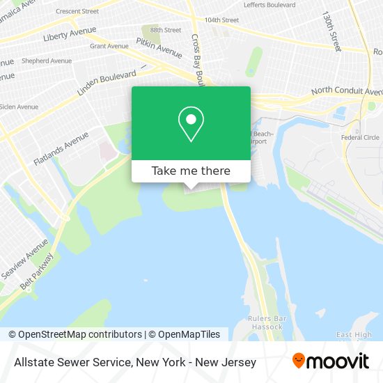 Allstate Sewer Service map